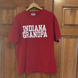 Steve & Barry's Red Indiana Grandpa Tee
